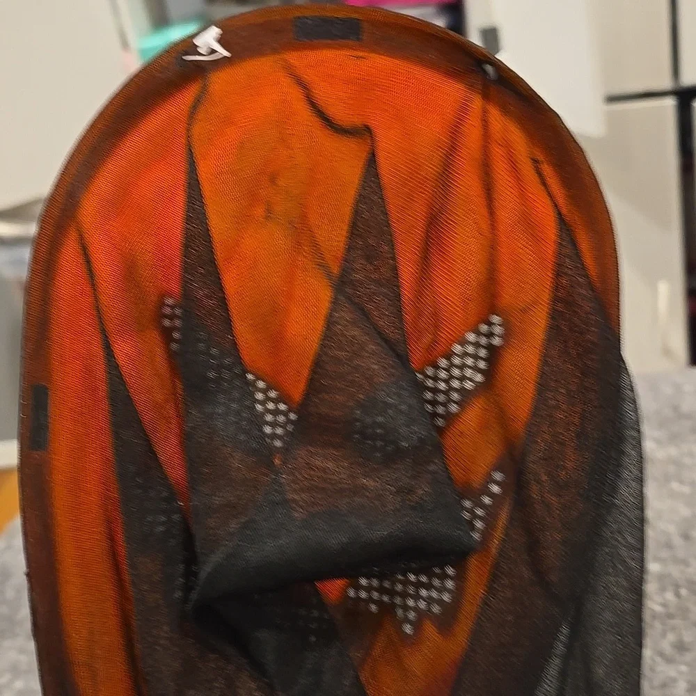 ❤️10/$13 Nwot Orange Pumpkin Mask for Kids